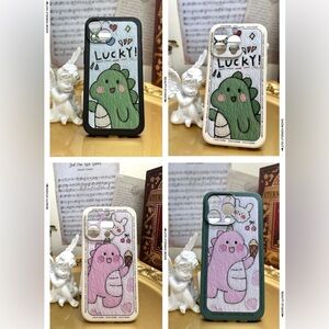 Clearance.4 items.iphone14 /14plus/14pro/14promax cartoon case, cute case